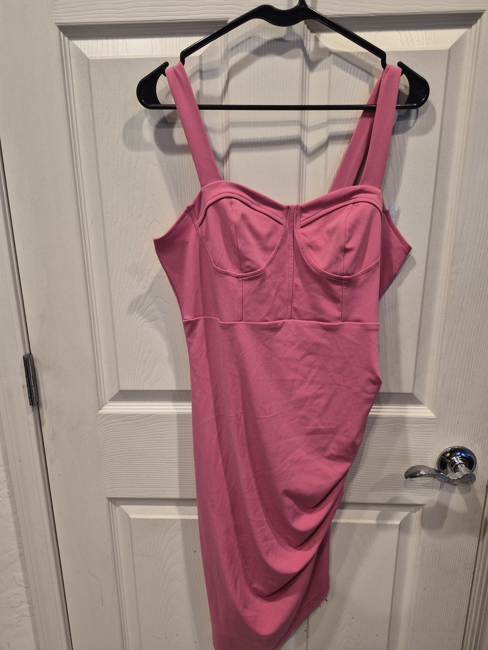 3/30 Pink Sleeveless Bustier Dress
